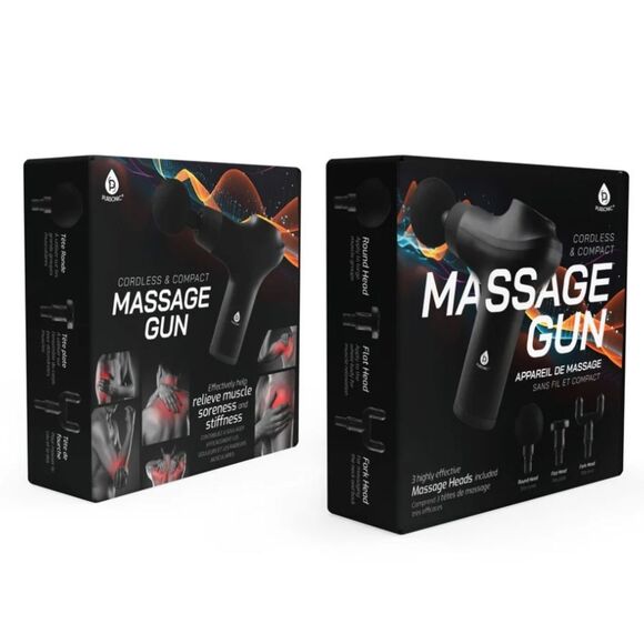 Pursonic 3 Speed Cordless & Rechargeable Professional Massage Gun. New in Box! - Picture 2 of 13